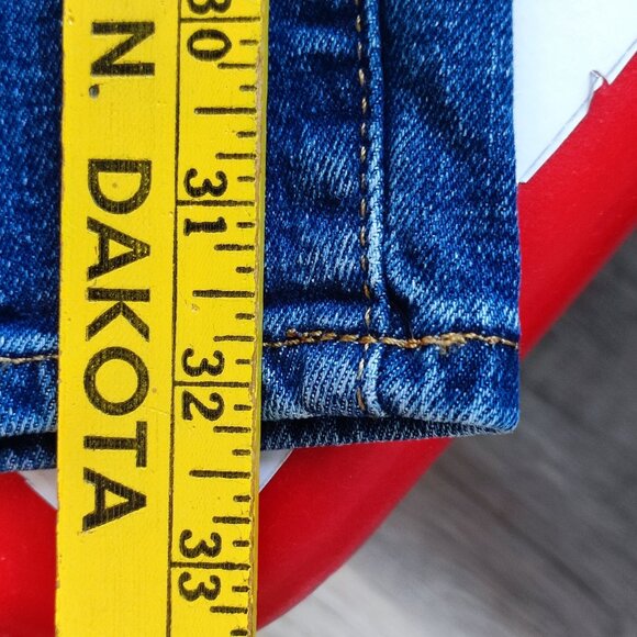 GAP jeans men's size W32/L32 denim blue slim fit - Picture 13 of 14